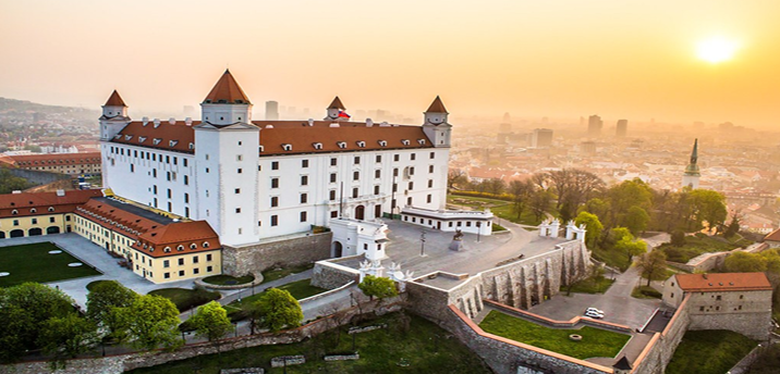Arrival in Bratislava