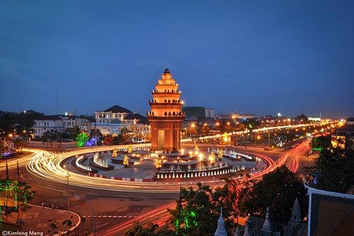 Arrival at Phnom Penh International Airport
